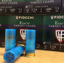 Fiocchi Super Target Crusher 12 ga #7.5 12SCRS75 25 rnd/box