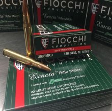 Fiocchi Exacta 30.06 180 gr. Sierra MatchKing 3006MKD 20 rnd/box