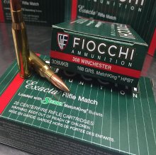Fiocchi Exacta .308 Sierra MatchKing 168 gr. 308MKB 20 rnd/box