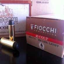 Fiocchi Cowboy 45 Long Colt LRNFP 250 gr. 45LCCA 50 rnd/box