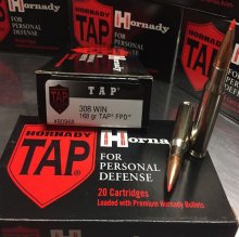 Hornady TAP 308 FPD 168 gr. BTHP 20 rnd/box