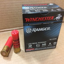 Winchester Ranger 12ga 00 Buck 25 rnd/box