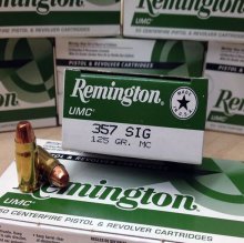 Remington UMC 357 SIG 125 gr. FMJ MC 50 rnd/box