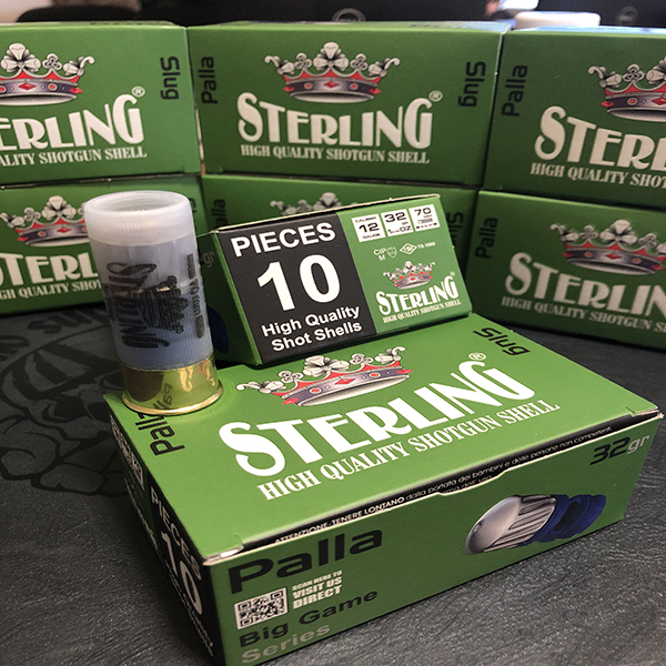 Sterling 12 ga Slug 1 oz. 2 3/4" 200 rnd/case