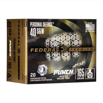 PERSONAL DEFENSE PUNCH 40 S&W AMMO