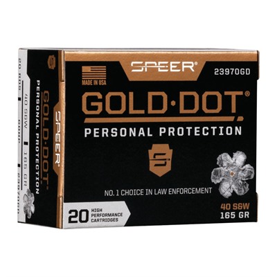 GOLD DOT PERSONAL PROTECTION 40 S&W AMMO