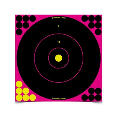 BC Shoot-N-C 12" Pink Round Target 5 Pack