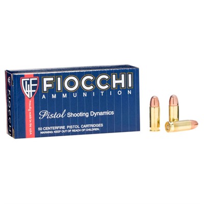 Fiocchi Shooting Dynamics 38 Super Auto 129gr FMJ 50/bx