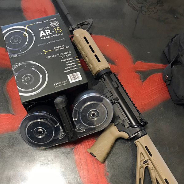 KCI Dual Drum Magazine GEN 2 AR15 M4KCI Dual Drum Magazine GEN 2 AR15 M4  