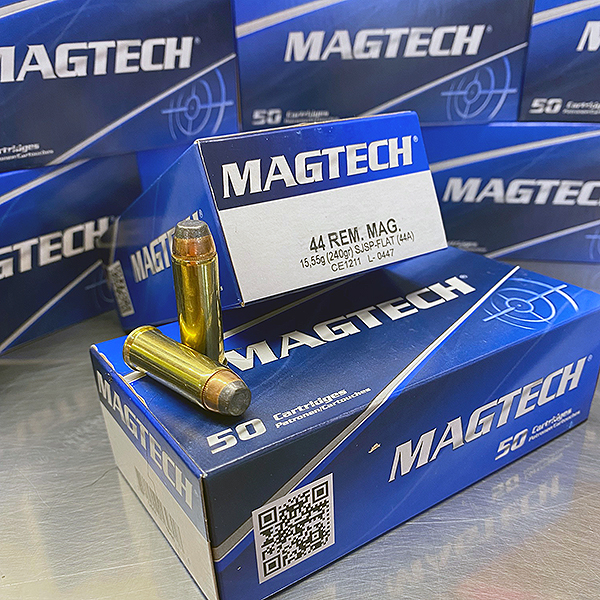 Magtech 44 MAG 240 gr. SJSP-FLAT #44A 50 rnd/box [MAG44A-50] - $41.99 ...