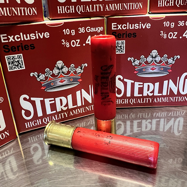 Sterling .410 ga #8 shot 2 1/2" 3/8 oz. 25 rnd/box
