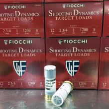 Fiocchi Shooting Dynamic 12 ga #8 oz 12SD1H8 250 rnd/case