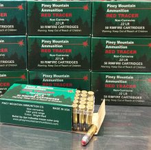 Piney Mountain RED TRACER LRN Ammo