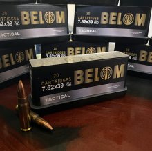 BELOM BRASS Case FMJ Ammo