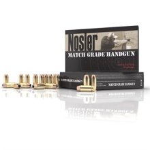 Nosler Match Grade Ammo 9mm 124gr JHP 50/bx