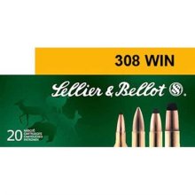 Sellier & Bellot 308 Winchester 150 Gr SPCE 20/bx