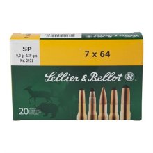 Sellier & Bellot 6,5x55 SE 131 Gr SP 20/bx
