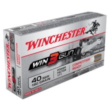 Winchester 3-Gun 40 S&W 180gr 50/bx