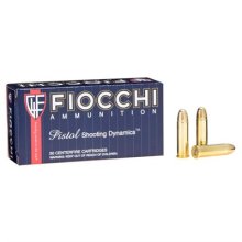 Fiocchi Shooting Dynamics 38 Special 158gr JHP 50/bx