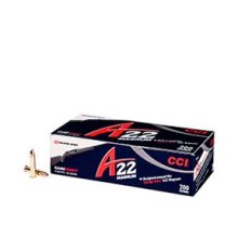 CCI Ammo A22 Mag WMR 200Ct/Box 10Box/Case