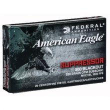American Eagle 300 AAC Blackout 220gr OTM SubSonic 20/Box