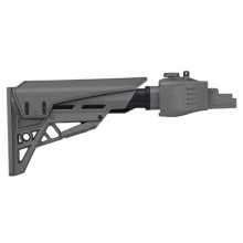 ATI AK-47 TactLite Stock w/ Cheekrest & Scorpion Pad Gray