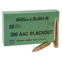 S+B Ammo 300 Blackout 147gr 20Rds/Box 50Box/Case