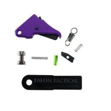 Apex S&W Shield Flat-Faced Act Enhancement Trgr/Carry Kit Purple