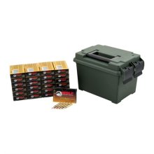 Wolf Ammo Can 223 Rem 55gr FMJ Brass Cased 500/Can