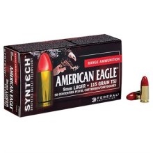 American Eagle 9mm 115gr TSJ 50/bx