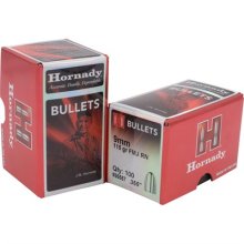 Hornady Bullet 9MM .355 115 GR FMJ-RN 500/bx