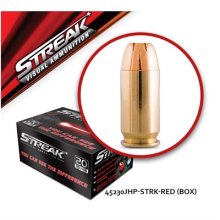 STREAK 45 Colt 250 gr JHP - Red 20bx