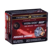 Federal Hydra-Shok Deep JHP Ammo