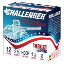 Challenger Target Load 12ga HDCP 1 1/8oz. #8