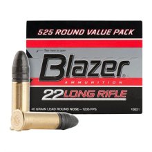 Blazer Ammo 22LR LRN 525 Bulk Pack