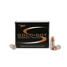 Speer Gold Dot Ammo 9mm +P 124gr HP Short Barrel 20bx