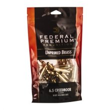 Federal Premium GM Unprimed Brass 6.5cr 50bx
