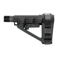 SBA4 5-Position Adjustable Brace w/ 6-Pos Carbine Ext Blk