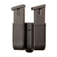 Double Mag Case Double Stack Black
