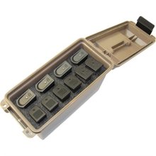 Tactical Mag Can -for 10 Double Stacked Handgun Mags Dk Ea