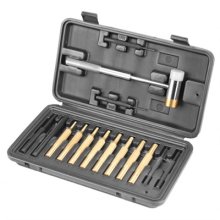Hammer & Punch Set with Hard Plastic Case