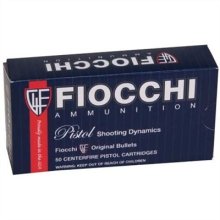 Fiocchi SD Ammo 9mm Luger 124gr FMJ 50/bx