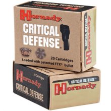 Hornady FTX Critical Defense 40 S&W 165gr 20/bx