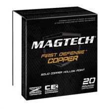 MagTech Ammo 380 Auto 77 Gr Solid Copper HP 20/bx