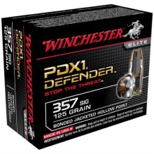 Winchester PDX1 Defender 357 Sig 125gr 20/bx