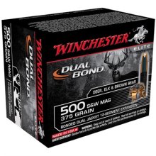 Winchester Dual Bond 500 S&W 375gr 20/bx
