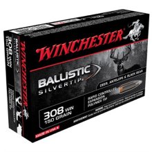 Winchester Ammo 308 Winchester 150gr BST Ballistic Silver Tip