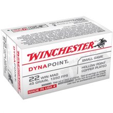 Winchester Ammo 22 Mag 45gr Dynapoint