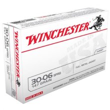 Winchester USA 30-06 147gr FMJ 20/bx