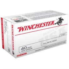 Winchester Ammo 40 S&W 165 Gr FMJ Bulk Pack 100/bx